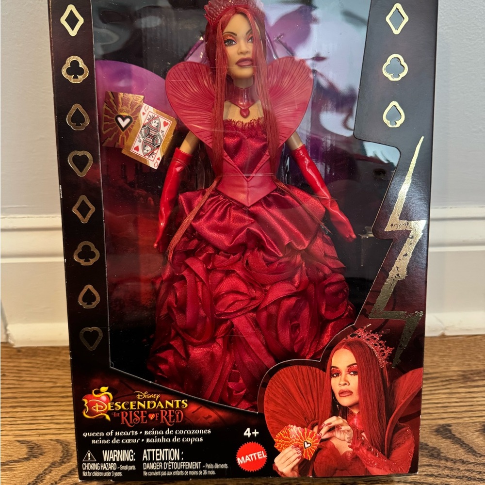 Disney Queen of Hearts Red Doll